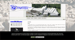 Desktop Screenshot of pantex-spa.it